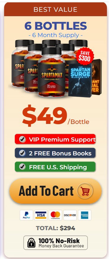 SpartaMax 3 bottle